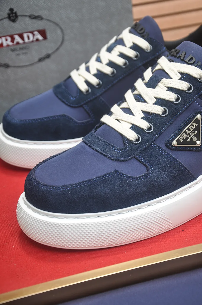 Men's shoes 💰580💶【PRADA】Top original, new season, high quality original goods, top imported calfskin with original imported glue, imported cowhide inside with original cowhide feet, original outsole! Quality guaranteed! Code 38-45 (45 customized)